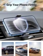 UGREEN Car Vent Phone Mount Air Vent Clip Phone Holder Car Mount Mini Size Compatible with iPhone 17 16 15 14 13 12 Pro Max Mini Plus, iPhone 11 SE XS XR 8 7 6 6S Smartphone - Image 7