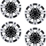 Focket Wheel Covers 14 Inch, Universal Fit Set of 4 Hubcaps with Snap Fit Design for Car Truck SUV