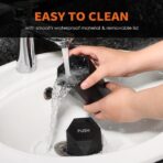 HOTOR Car Trash Can with Lid - 1 Pack, Mini Essential Car Accessories for Interior, Leakproof Car Garbage Can with 15 Attached Trash Bags, Multipurpose Car Organizers and Storage,Black - Image 6