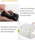 YAKEFLY 2 Pack Soft Car Center Console Knee Leg Elbow Cushion Pad,Universal Leather Car Armrest Pillow Car Knee Cushion Elbow Pillow Thigh Support Comfort Pillow,Automotive Interior Accessories - Image 5