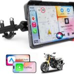 2026 Motorcycle CarPlay Screen & Android Auto 7" Pantalla Carplay Screen Bluetooth IP67 Waterproof GPS Navigation System por Moto Motorbike with Touchscreen Bluetooth Anti-Glare