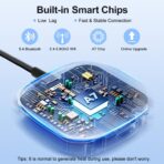 XHU Wireless CarPlay Adapter, CarPlay Wireless Adapter Supports Netflix, YouTube, and TikTok Stream Media Play, for OEM Wired CarPlay to Wireless Dongle, Only Fits for iOS 10+ Phone & Cars from 2016 - Image 8