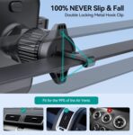 Car Phone Holder Mount, [Military-Grade Suction & Super Sturdy Base] 3 in 1 Universal Phone Mount for Car Dashboard Windshield Air Vent Dash Pad Car Mount for iPhone Android Smartphone - Image 5