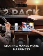 LISEN 2 Pack Magnetic Phone Holder for Your Car Magnet for Phone Car Mount Vent 6 Military Magnets Vent Cell Phone Holder Mount for Car Plate Fit All, Gifts for Women Men, Car Accessories - Image 2