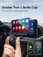 Wireless CarPlay Adapter for Apple iPhone - Multi-User Seamless Connection for Convert Wired to CarPlay Wireless Adapter - No Latency from iOS 10+ to Screen w/USB C - Image 4