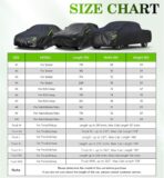 KouKou Car Cover Waterproof All Weather, 7 Layers Outdoor Car Covers for Automobiles with Zipper, Universal Fit Hatchback Subaru Impreza,Mazda 3,VW Golf, BMW X2, ect. (Length to163-178 inch) - Image 6
