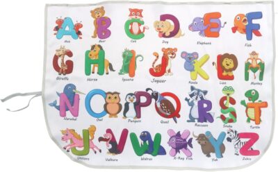 Car Window Shades for Side Windows Baby and Kids,Car Back Window Sun Shade Covers,Strong Magnetic Sunshades Curtains for Truck,27.5" x 19.5" (Animal Alphabet) - Image 8