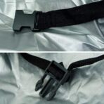 Titan Lightweight Poly 210T Car Cover for Compact Sedans 176-185". Waterproof, UV Protection, Scratch Resistant, Driver-Side Zippered Opening. Fits Corolla, Sentra, Cruz and More. - Image 6