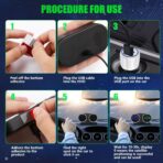 GPS Digital Speedometer for Car MPH, Universal HUD Speed Meter with LED Large Font, Plug Play for Car Truck Motor SUV Golf Cart All Vehicles (Colorful MPH KM/H Speedometer) - Image 6