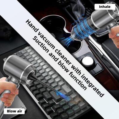 Handheld Vacuum Cleaner, 28000Pa 4 in 1 Handheld Vacuum Cordless, Brushless Motor, One-Touch Dust Removal, 3 Speeds Car Vacuum Cleaner Portable Cordless, Ideal for Office, Home, Kitchen, Car, Pet Hair - Image 3