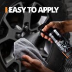 CERAKOTE Rapid Ceramic Wheel Sealant - Ceramic Spray Coating for Wheels - Quick and Easy to Apply - Repels Brake Dust – Extremely Hydrophobic - Image 2