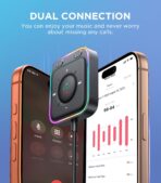 JOYROOM Bluetooth 6.0 AUX Car Adapter, Dual Mics Noise Cancellation, Plug-and-Play, Multifunction Button, 3.5mm Audio Adapter Bluetooth Receiver for Car Hands-Free Calls & Music, 2026 Upgrade, Black - Image 6