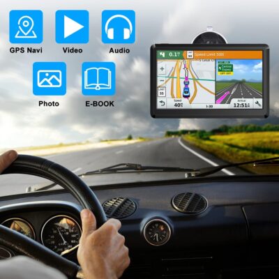 GPS Navigation for car Truck & RV & Car, Driver Alerts, Turn-by-Turn Directions,Car GPS Navigation 2026 Map and Free Update Map - Image 6