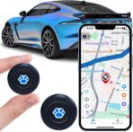 GPS Tracker for Vehicles,GPS Tracker Device for Vehicles No Subscription No Monthly Fee Portable Tracking GPS Tracker for Car Kids Dogs Trucks Magnetic GPS Tracking Device