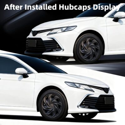 15 inch Wheel Covers Set of 4 15" Hubcaps for Iron Rim car hubcaps hub caps for for Toyota Camry Nissan Mazda 4PCS Wheel Covers (#G Style, 15 Inch) - Image 7