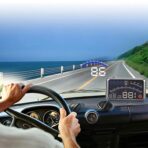 Universal HUD Car Display MPH KM h Speed Limit Warning Plug Over Speed Limit Warning Plug and Play Projector - Image 5