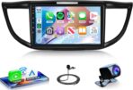 Rimoody 8 Core 6G+128G Android 13 Wireless Carplay Car Radio for Honda CRV 2012-2016, Car Stereo Android Auto 9 Inch Touchscreen GPS 5G-WiFi DSP-36 Mirror Link 59-UI Themes BT FM Camera