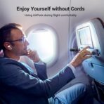 UGREEN Bluetooth Transmitter Receiver for 2 AirPods or BT Devices, Bluetooth Wireless Transmitter for Headphones, 3.5mm Aux Audio Jack Adapter for in-Flight TV Car Home Stereo System - Image 2