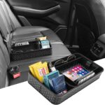Car Storage & Organizers,Armrest Phone Holder Tray Center Console Organizer, Auto Multi-role Storage Box,Vehicle Dashboard Tray,Car Interior Caddy for Key,Sunglass,Wallets