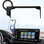 MaserWeller Car Phone Holder for Honda HR-V HRV 2023-2026 Accessories/CR-V CRV 2023 2024 2025 2026 Accessories 7/9-inch Screen Fixed Clip,Phone Mount Compatible with MagSafe, 360° Cell Phone Holder