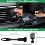 18PCS Car Detailing Brush Set, Car Interior Detailing Kit for Cleaning Interior, Exterior, Wheels, Dashboard, Upholstery Care, Professional Car Care Kit for Car Owners and Enthusiasts - Image 2