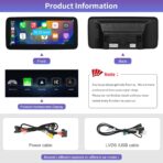 Road Top 10.25" Linux Car Multimedia Screen for Mercedes Benz CLA GLA Class C117/ X117/X156 2013-2015 Year with NTG4.5/4.7, Support Wireless CarPlay Android Auto Use OEM Bluetooth Calling - Image 8