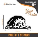 IMPERIAL VIBES – Sketchy Tank Sticker – Vinyl Sticker for Car, Truck, and Van – Indoor and Outdoor Use for Laptop – Waterproof Decal for Water Bottle – Removable Window Decal - Imp 80 - Image 2