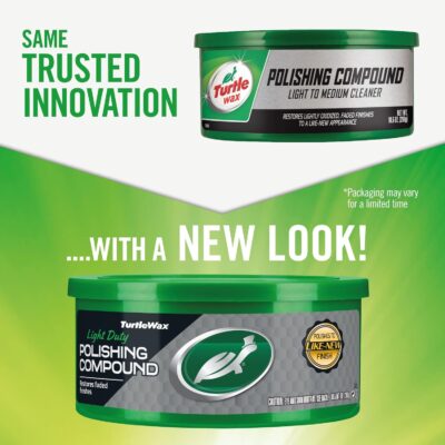 Turtle Wax T241AC Polishing Compound, 10.5 oz, Paste White - Image 3
