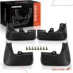 A-Premium Mud Flaps Compatible with Mazda 3 Hatchback 2014-2018, No Drilling Required Mud Guards with Hardware Accessories, Set of 4 Front and Rear - Image 8