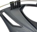 Premium Quality 16 inch Silver/Charcoal Hubcaps fits 2019 2020 2021 Honda Civic, Heavy Duty Solid Clip Construction (Set of 4) (55103AMS-4) - Image 6