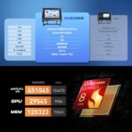 Eonon GMSX6S2 Car Stereo for Chevy Chevrolet Silverado/GMC Sierra 2014-2018, 2015 Silverado Radio CarPlay & Android Auto Head Unit, 10.1" QLED Car Radio with Bluetooth, SWC, 6+64GB -(QCM6225-AD) - Image 5