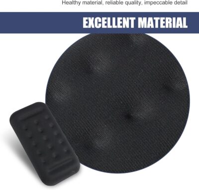 2PCS Car Arm Rest Elbow Pads, Memory Foam Pressure Relieving Car Arm Rest Pad, Soft Comfort Support Pad for Central Control Armrest Box Door, Universal Armrest Cushion for Most Cars (Black) - Image 5