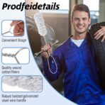 Lemecima 12 Pack Tire Lube Brush Applicator Swabs 11.8 Inches Extra Long Handle Tire Lubricant Applicator for Changing Tires - Image 3