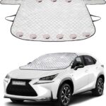 Car Windshield Cover Sun Shade,All Weather Windshield Sunshade Cover Fits Most Cars SUV