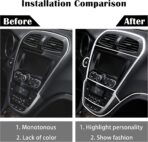 Car Interior Trim Strips,Universal 33ft Car Electroplating Decoration Styling Door Dashboard, Flexible Interior Trim Accessories with Installing Tool(Silver) - Image 5