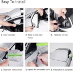 Car Windshield Cover for Ice and Snow Kit,Snow Cover with Side Mirrors Covers,Waterproof Frost Cover for Cars, SUVs, Trucks,Secure Fit Windproof Covers Winter Car Accessories (71"x43") - Image 5