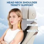 BEBAS Car Headrest Pillow, Ergonomic Neck Pillow with Memory Foam, Universal Car Head Rest Support for Driving Comfort, Breathable Removeable Seat Pillow for Pain Relief (Black, 1 Pack) - Image 4