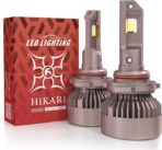 HIKARI WINGS 2026 Future 80000LM 9005 HB3 LED Bulbs, 65W Titanova Chips, High Lumens LED DRL Kit, 6000K Cool White, IP68 Waterproof, Halogen Upgrade Replacement, 9145 9140 Foglight