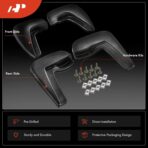 A-Premium Set of 4PCS Mud Flaps Splash Guards Mudguards Mudflaps with Hardware Compatible with Chevrolet Equinox 2010-2017, Sport Utility, (w/Fender Flares), Front and Rear (Driver & Passenger Sides) - Image 3