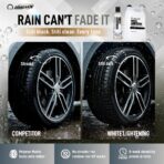 Nanoskin WHITE LIGHTENING Premium Dressing 16 Oz. – Universal Thick Wipe-On Dressing for Car Detailing | Works on Tire, Vinyl, Rubber, Plastic & Trim | Safe for Cars, Trucks, Motorcycles, RVs & More - Image 3