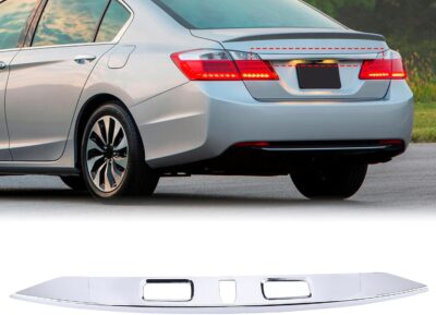 74890T2FA11 Rear License Garnish Molding Chrome Trims fit for Honda Accord 2013 2014 2015 Rear License Garnish Molding Tail Gate Trunk Trim Cover 74890-T2F-A11 - Image 7