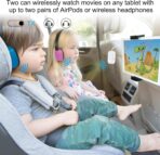 Bluetooth Transmitter Receiver, 2-in-1 V5.3 Wireless Adapter for Airplane, TV, PC, Gym, Switch. Supports up to 2 AirPods/Headphones. Audio Receiver for Car/Home Stereo,with AptX Low Latency & HD - Image 5