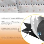 Honest Dog Car Seat Covers, Dog seat Cover with Side Flap for Cars, Trucks, and Suv's - Waterproof & Nonslip Pet Seat Cover for Backseat - Image 3