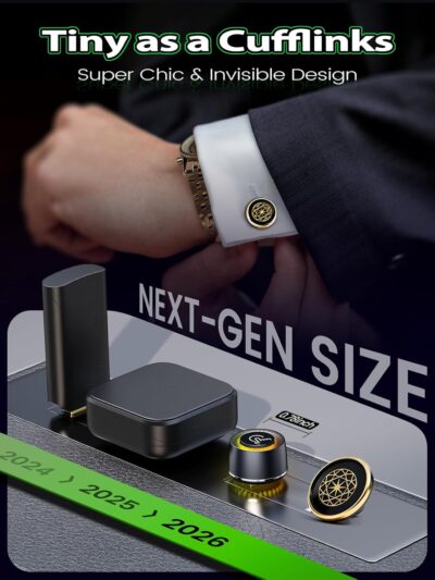 Wireless CarPlay Adapter for iPhone, 1-Click Switch for 2 Phones, Plug & Play, No Delay, Converts Wired to Wireless Car Play Dongle, Fast Stable for Cars 2016+ with Apple CarPlay & Android Auto Grey - Image 3