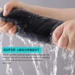 Microfiber Towels for Cars, 15.7"x23.6" 1200 GSM Ultra Thick Soft Car Detailing Drying Towel, Super Absorbent Double Twisted Loop Cloth Cleaning Towel for Car Truck SUV - Image 5