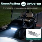 DRIVE UP Club Car LED Headlight Bar for Club Car Precedent 2004-Up with Front Head Light Electric and Gas Golf Carts, 12V Golf Cart Front Replace Head Light Bar Replaces OEM 102524801, 1025248-01 - Image 2