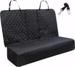 Dog Car Seat Cover for Back Seat Pet Cover for Dogs Waterproof Car Seat Protector Bench Seat Cover, Scratchproof Nonslip Durable Car Seat Covers for SUV,Truck &Cars