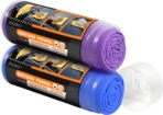 Premium Shammy Towel for Car, Super Absorbent 2 Pack 26""x17"" Car Drying Towel, Reusable Soft Car Wash Cloth, Chamois Cloth for Car, Dust Remove, No Scratch/Spot/Streak, Blue & Purple