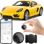 Mini GPS Tracker for Vehicles, Car Tracker Device Hidden for Vehicles, Car GPS Tracking Device for Vehicles,Hidden Tracking Device Real-Time No Subscription No Monthly Fee for Car,Trucks,Motorcycles