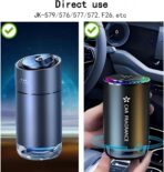 Car Air Freshener,[Pronounced Fragrance], Smart Car Air Freshener Perfume Refill,1.69 fl oz / 50 ml, lasts 2-6 months, Hotel-style fragrance(Jasmine) - Image 3